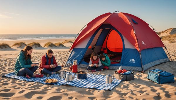 Camping famille bord de mer