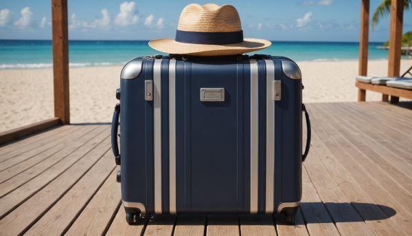 Valise de voyage pour partir en vacances