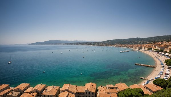 Le golfe de saint tropez côté nature
