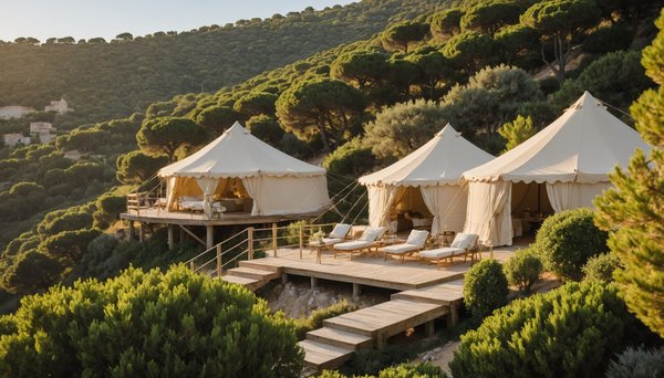 Camping de luxe à saint-tropez : séjour prestige sur la côte d'azur